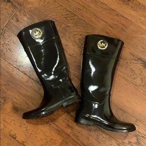 MK Michael Kors rain boots size 8